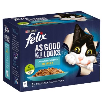 Felix  Felix As Good As It Looks Ocean Selection 12 x 100g