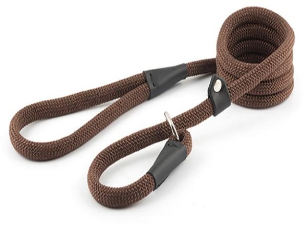 Ancol Ancol Brown Nylon Slip Lead 1.5m