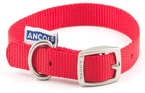 Ancol Ancol Red Nylon Collar