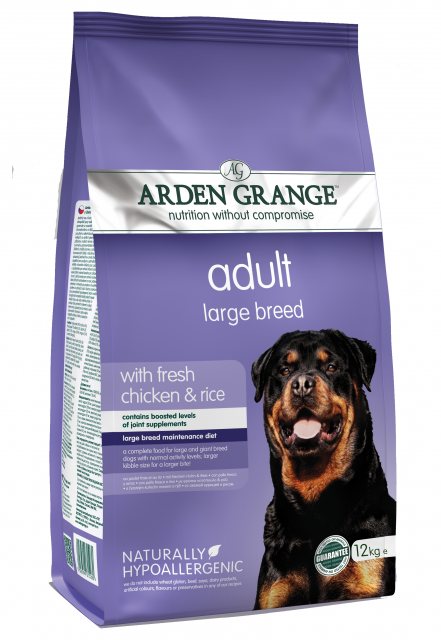 ARDEN Arden Grange Adult Large Breed With Fresh Chicken & Rice 12kg