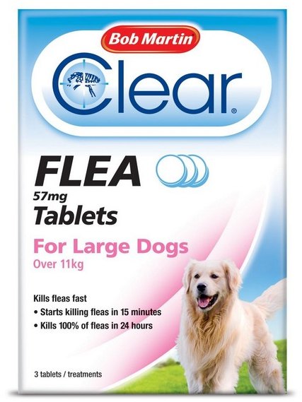 BOBMARTI Flea Tablets Large Dog