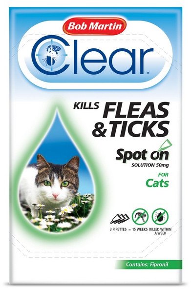 Bob Martin Fleaclear Cat 3 Pack