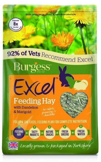 BURGESS Excel Dand/Marigold Herbage 1kg