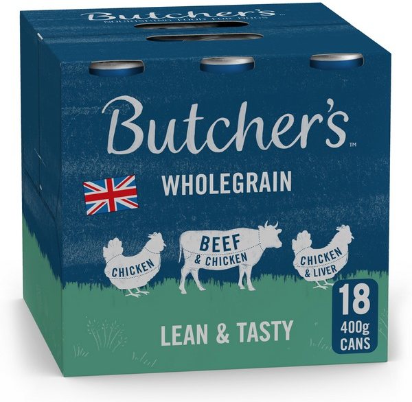 Butcher's Butchers Whole Grain Lean & Tasty 18 x 400g