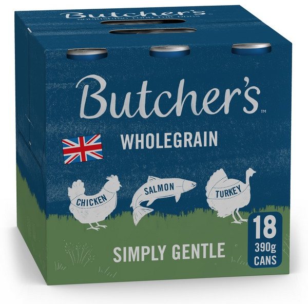 Butchers Whole Grain Simply Gentle 18 x 400g