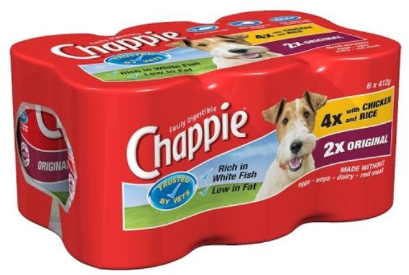 Chappie Chappie Favourites 6 x 412g