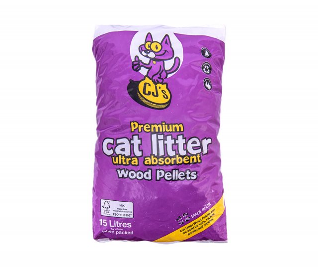 Premium Wood Pellets Cat Litter