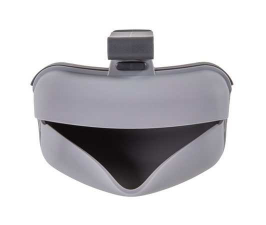 Silicone Treat Pouch Light Grey