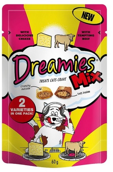 Dreamies Dreamies Beef & Cheese 60g