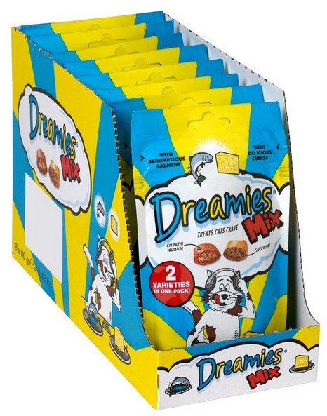 Dreamies Dreamies Salmon & Cheese 60g