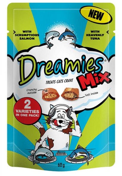 Dreamies Dreamies Salmon & Tuna 60g