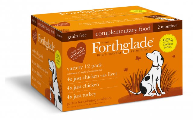 FORTHGLA Forthglade Grain Free Poultry Multi Case 12 Pack