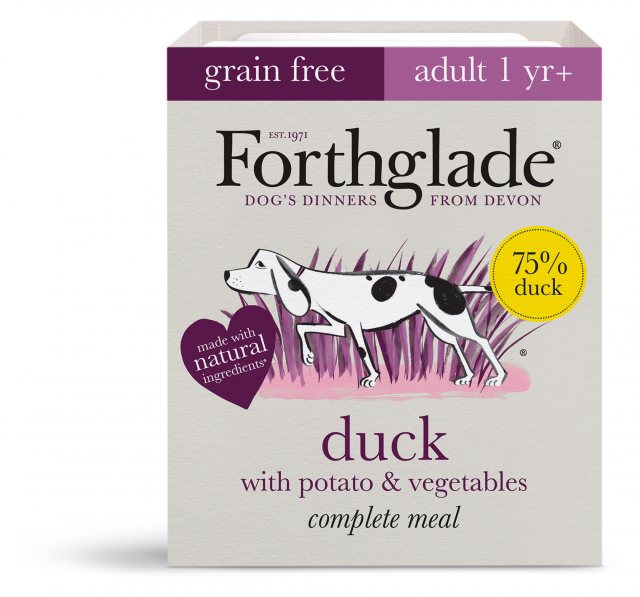 FORTHGLA Forthglade Grain Free Adult Duck & Veg 395g