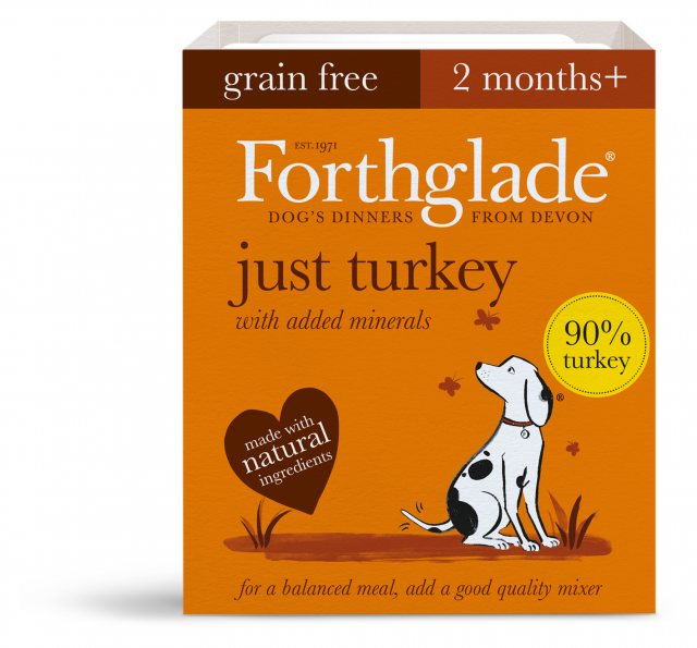 Forthglade Grain Free Adult Just Turkey 395g