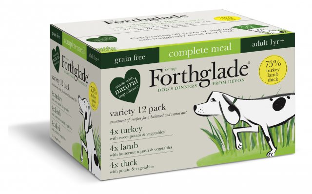 FORTHGLA Forthglade Grain Free Adult Variety 12 Pack