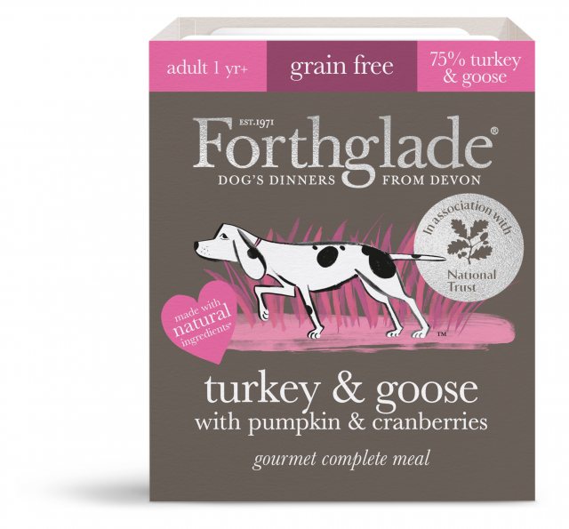 FORTHGLA Forthglade Gourmet 395g Turkey & Goose