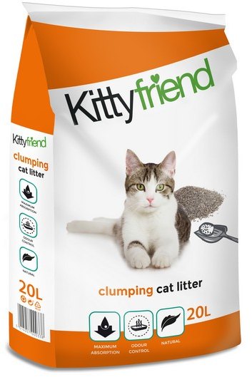 STEETLEY Kittyfriend Clumping Cat Litter 20L