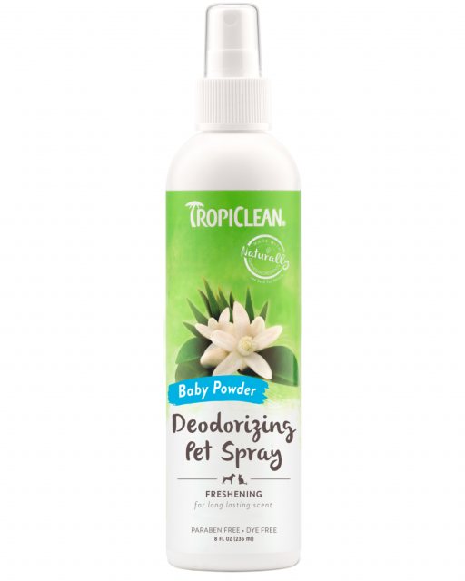 Tropiclean Baby Powder Deodorizing Spray 236ml