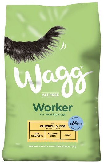 Wagg Worker Chicken 12kg