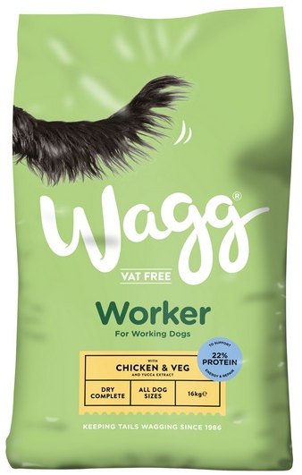 Wagg Worker Chicken 12kg