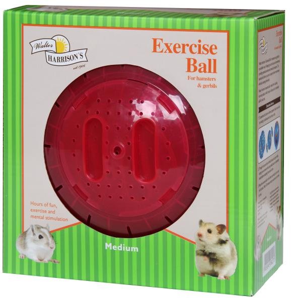 HARRISON Walter Harrison's Exercise Ball For Hampsters & Gerbals Medium