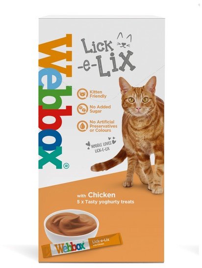 WEBBOX Webbox Lick-E-Lix Chicken 5 Pack