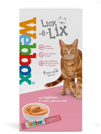 WEBBOX Webbox Lick-E-Lix Salmon 5 Pack