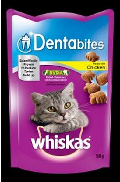 Whiskas Whiskas Dentabites Chicken 50g