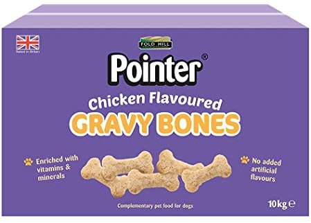 Pointer Chicken Flavoured Gravy Bones 10kg