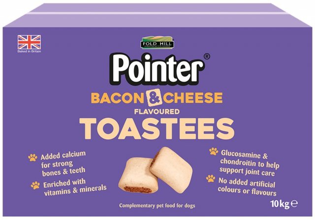 POINTER Bacon & Cheese Toasties Treat 10kg