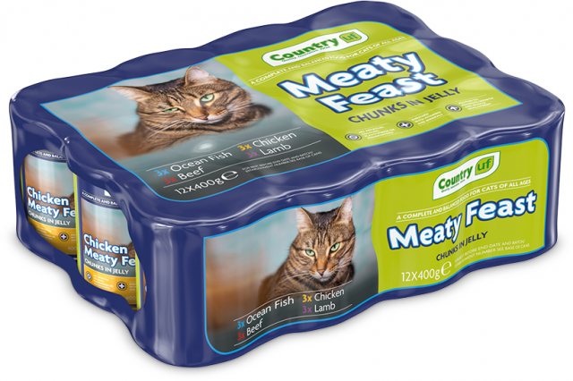 Country UF Country UF Meaty Feast Cat 12 x 400g