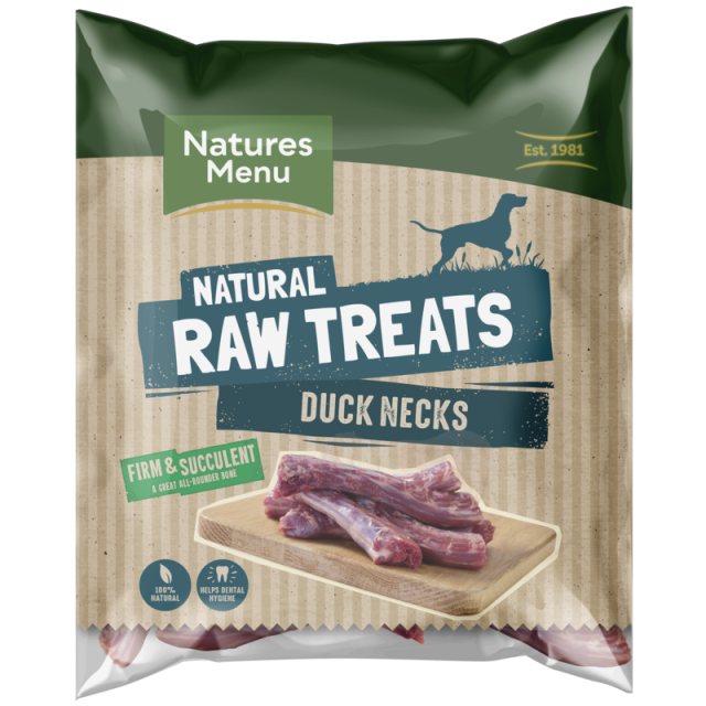 NATMENU Natures Menu Raw Duck Necks 500g