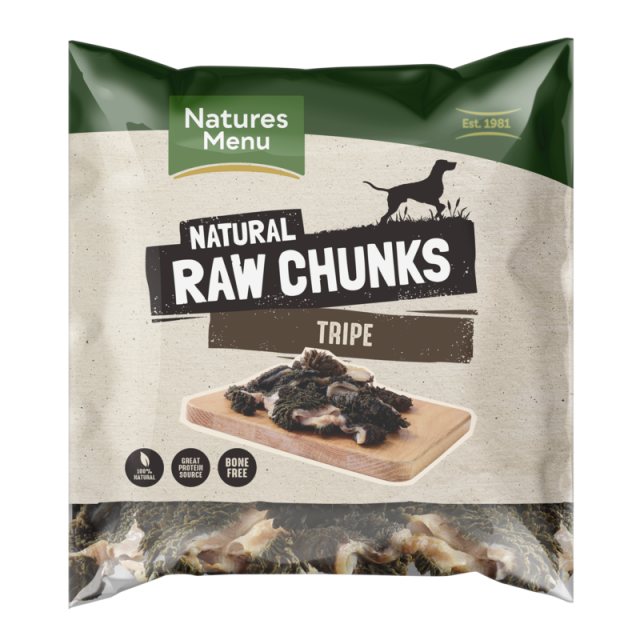 NATMENU Natures Menu Raw Tripe Chunks 1kg