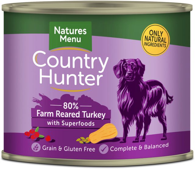 NATMENU Natures Menu Country Hunter Turkey 600g