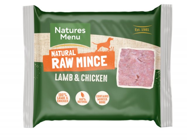 NATMENU Natures Menu Raw Lamb & Chicken Mince 400g
