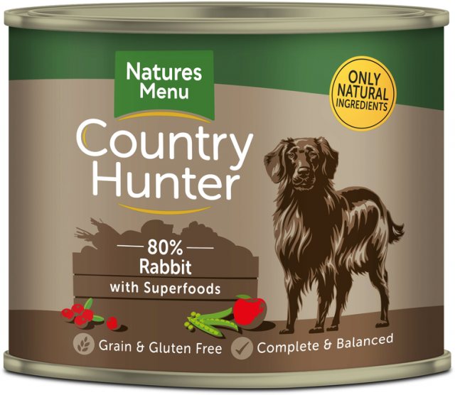 NATMENU Natures Menu Country Hunter Rabbit 600g