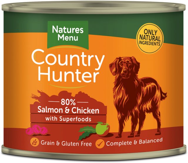 NATMENU Natures Menu Country Hunter Salmon & Chicken 600g