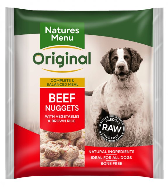 NATMENU Natures Menu Beef Nuggets 1kg