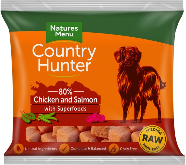 NATMENU Natures Menu Country Hunter Chicken & Salmon Nuggets 1kg