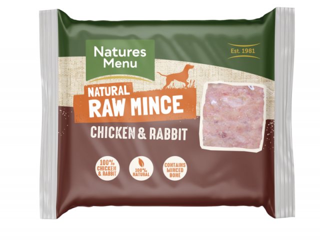 NATMENU Natures Menu Raw Rabbit Mince 400g