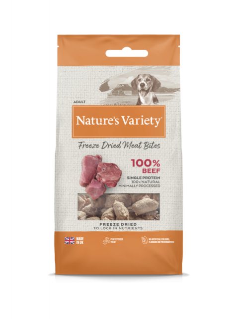 N/VARIET Nature's Variety Freeze Dried Beef Bites 20g