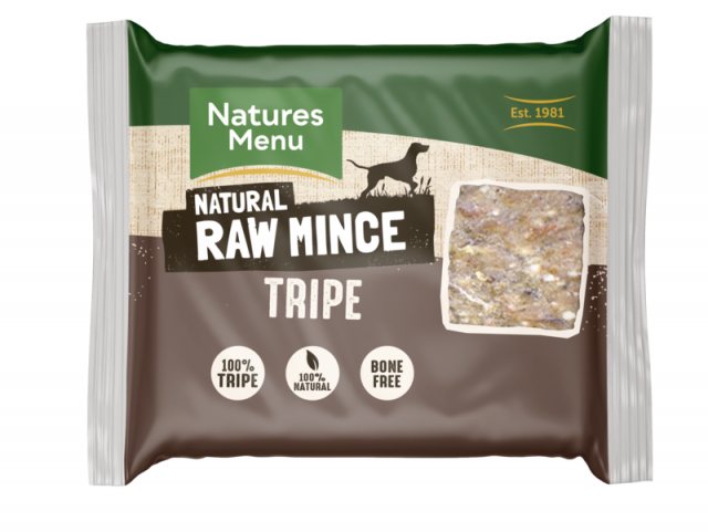 NATMENU Natures Menu Raw Tripe Mince 400g