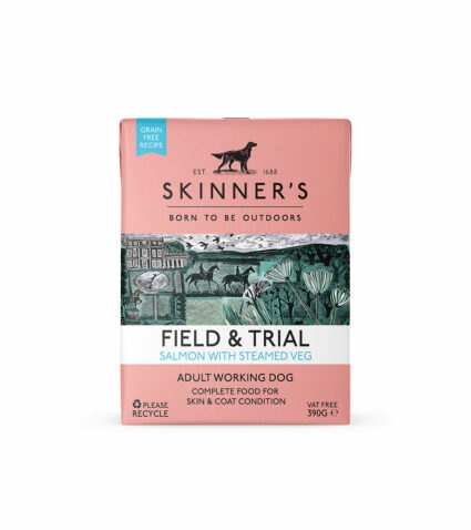 Skinner's Field & Trial Salmon & Steamed Veg 390g