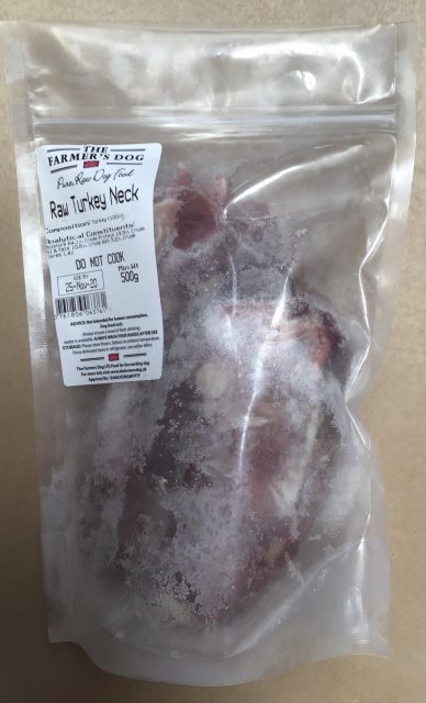 The Farmer's Dog Turkey Necks 500g