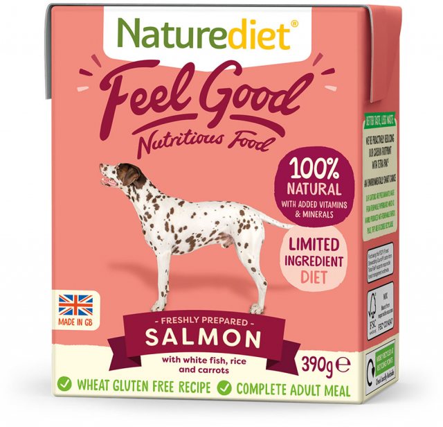 Naturediet Feel Good Salmon & Rice 390g