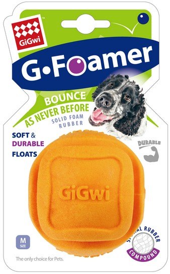 GiGwi Foamer Ball Orange