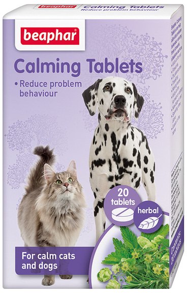 Beaphar Calming Tablets for Cats & Dogs 20 Tablets