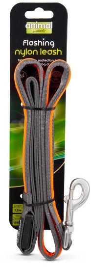 Animal Instincts  Animal Instincts Flashing Safety Nylon Leash 1.2m