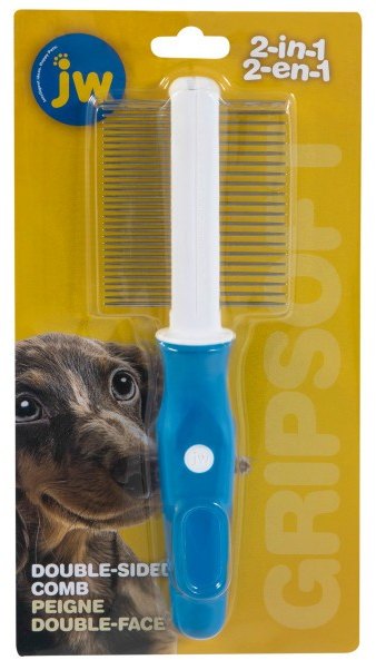 JW Gripsoft Grooming Double Sided Comb