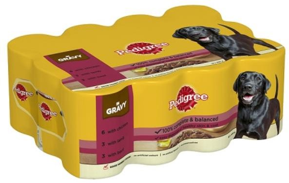 Pedigree Mixed Gravy Selection 12 Pack